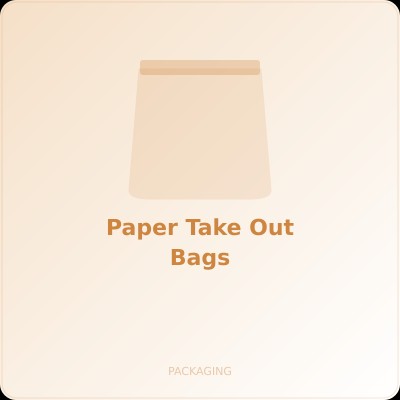 Paper Take Out Bags
